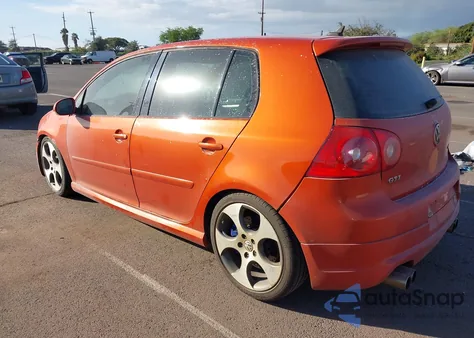 2007 Volkswagen Gti 4-Door из США, поврежденный, VIN WVWGV91K97W174810